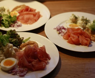 Kveldskos/lunch med potetsalat