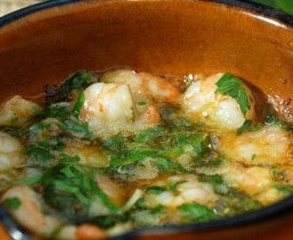 Gambas al ajillo