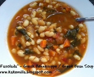 "Fasolada" - Gresk Bønnesuppe / "Fasolada" - Greek Bean Soup