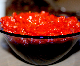 Hjemmelaget tomat-salsa