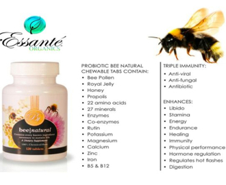 BEE NATURAL-EN SUGE/TYGGETABLETT-HELSE I HVER TABLETT: