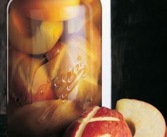 Hvordan oppbevare epler – hermetisering, legg på Norgesglass