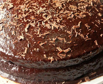 Hershey si Perfectly Chocolate Sjokoladekake