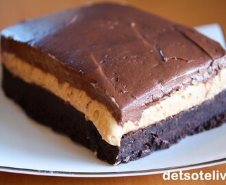 Peanut Butter Fudge Brownies