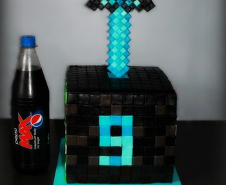Minecraftkake / Minecraft cake