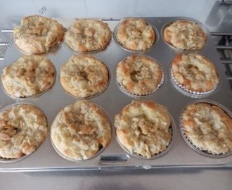 Muffins med Päron & Vanilj marmelad