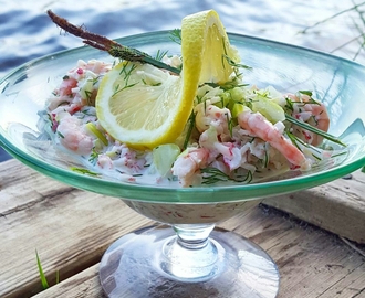 Rød Gård’s skalldyrsalat