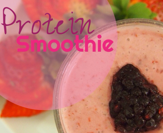 Dobbelt opp, proteinsmoothie.