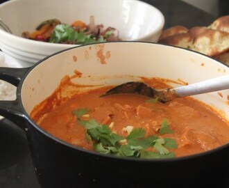 Tikka masala med tandoori kylling