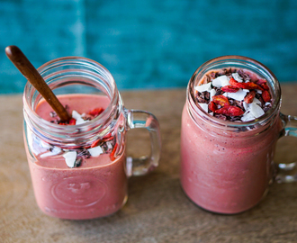 Ukas frokostsmoothie med grønnkål og appelsin