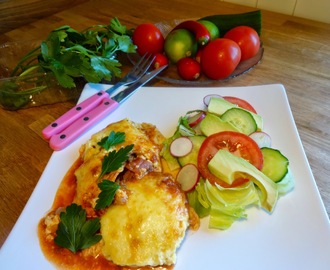 Moussaka med søtpotet a'la Edel !