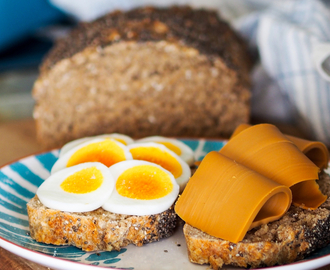 Familiebrød med havre og chiafrø