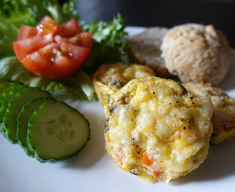 Saftige & mettende "bring along" omelettmuffins