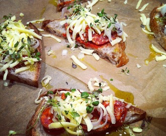 Chorizo Bruschetta