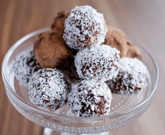 Choco Bliss ball - energikuler med sjokoladesmak