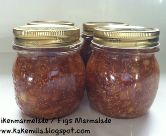 Fikenmarmelade til ost / Figs Marmalade for cheese