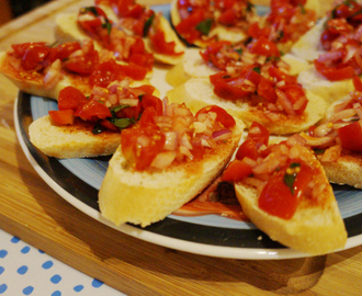 Bruschetta - the sicilian way