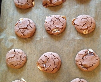 Chocolate-Marsmallow cookies