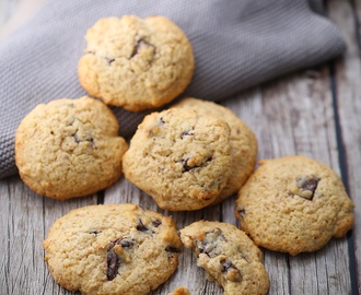 Chocolate chip cookies uten sukker