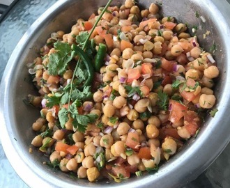 Chatpata chana – Sur og spicy Kikertsalat