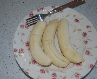 Banancupcakes med kokostopping