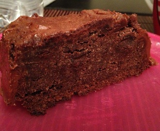 Lavkarbo saftig sjokoladekake