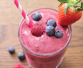 Very berry smoothie