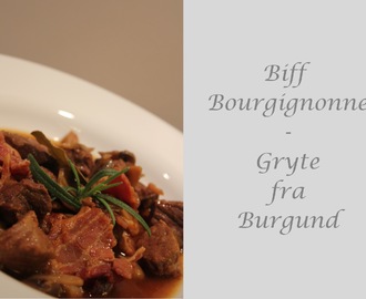 Biff Bourgignonne - Biffgryte fra Burgund