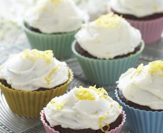 Cupcakes med sitrontopping