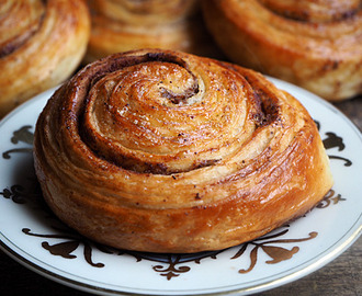 Kanelbolle (butterdeig)