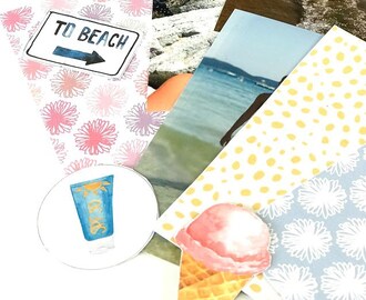 Sett feriebildene i fotoalbum med Summer Holiday fotopakke