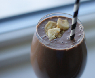 Ukas smoothie: Chunky monkey smoothie