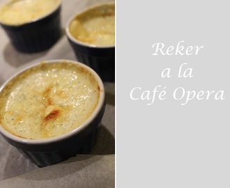 Fløtegratinerte Reker a la Café Opera