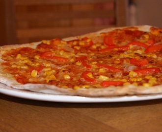 Italiensk vegetarpizza