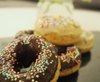 Healthier oven baked donuts