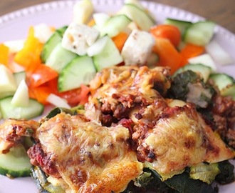 Lasagne med squash og spinat