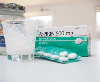 Superbra ansiktsmask av aspirin
