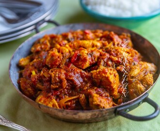 Kyckling karahi- Pakistansk gryta