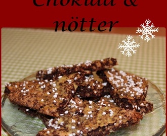 Julkaka med smak av choklad & nötter