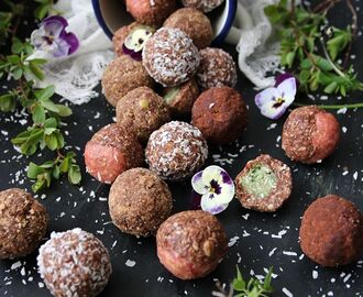 Chokladbollens dag - ett grundrecept till olika havrebollar