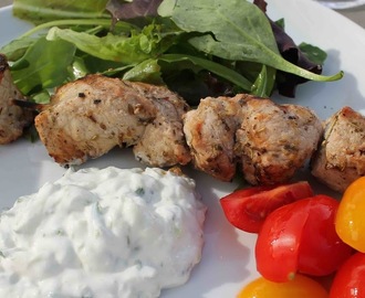 Souvlaki - grekiska grillspett