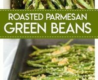 Roasted Parmesan Green Beans - Made To Be A Momma | Parmesan green beans in 2019