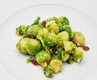 Brussels Sprouts with Orange and Almonds