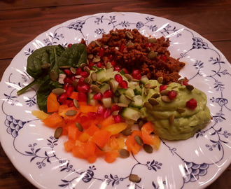 Tacosallad med avokadomousse | Candida-dieten