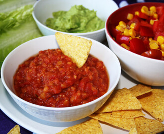 Vegetarisk tacofärs med egen kryddblandning