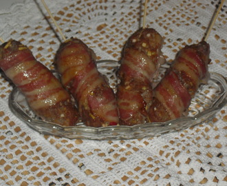 Baconlindat köttfärsspett