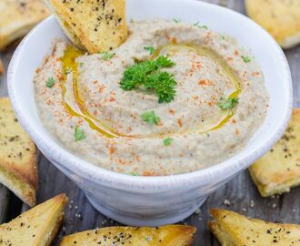 Baba Ghanoush with Pita Chips