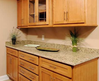 Solid Wood Shaker Kitchen Cabinets