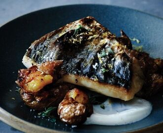 Mackerel with Crushed Potatoes and Oregano | Recipe | Fish recipes healthy, Oregano recipes, Fish recipes