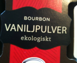Ekologiskt vaniljpulver